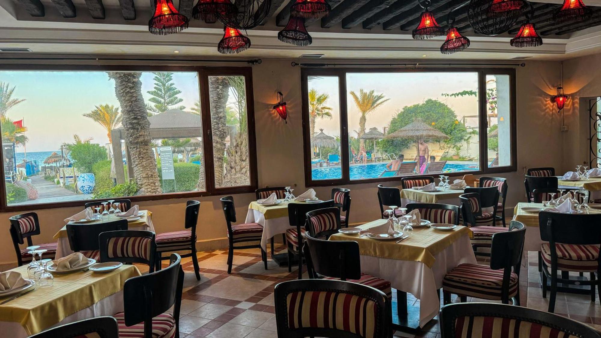 Hotel De Charme Et Spa Dar El Bhar Mezraia Luaran gambar